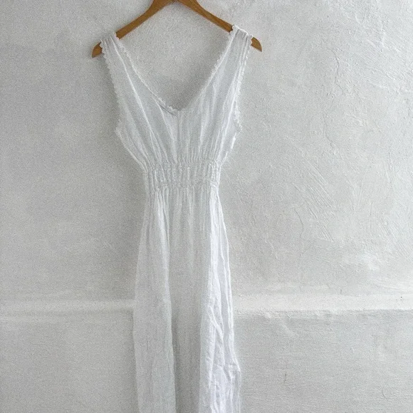 Italian 100% linen maxi dress - Picture 11 of 11
